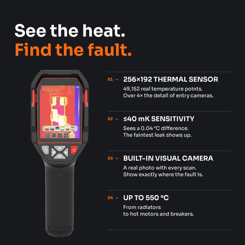 TEPPY ULTRA thermal camera key benefits