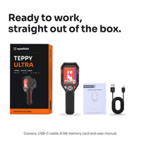 TEPPY ULTRA thermal camera, what's in the box